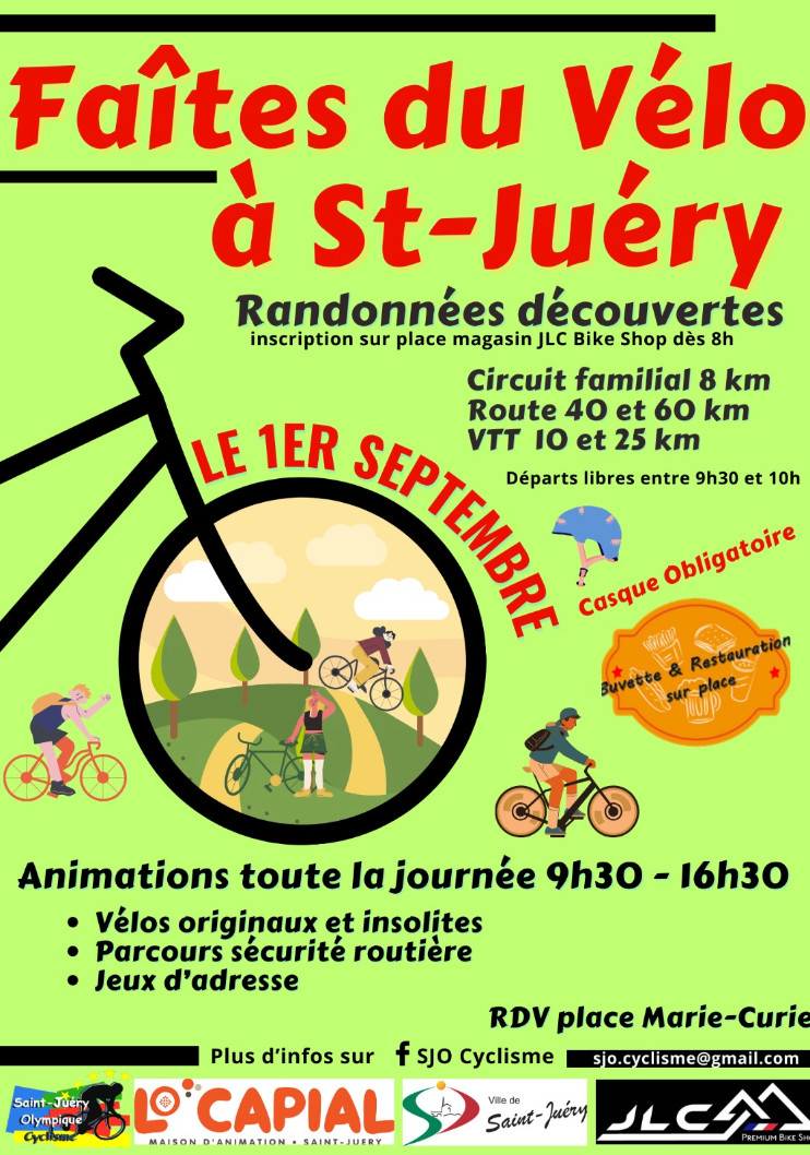 Faîtes du vélo